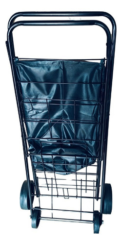 Chango Carro De Compras- Black- 4 Ruedas Nacional Reforzado