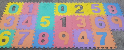 Imagen 2 de 6 de Alfombra De Foami Para Niños