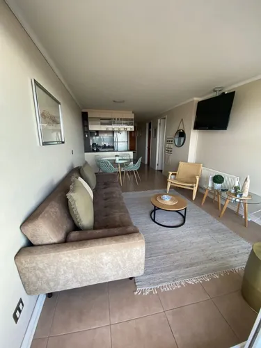 Arriendo Lindo Depto Año Corrido Concon Frente Playa Lilenes
