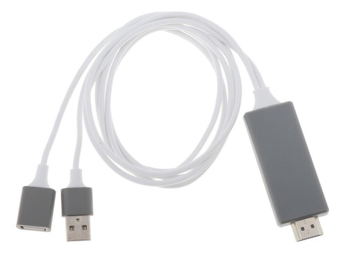 X Adaptador Convertidor Hdmi Macho A Puerto Usb Hembra Para