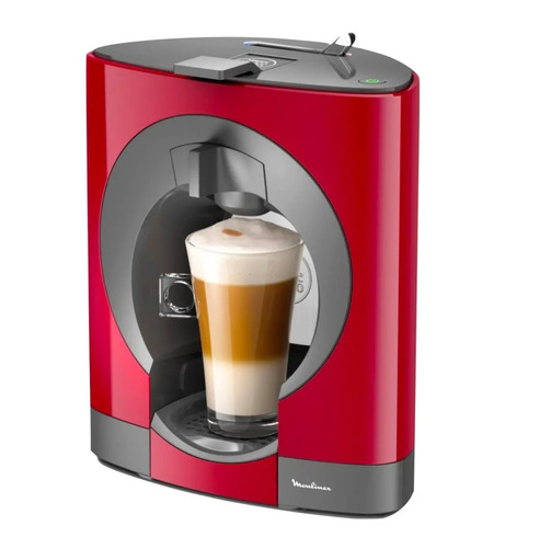Cafetera Dolce Gusto Moulinex Oblo Negra Roja Pv110858 | Envío gratis