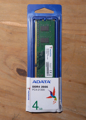 Memoria Ram Adata 4gb Ddr4-2666