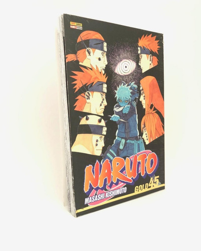 Naruto Gold Edição 45 - Mangá Panini