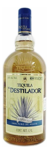 Paquete De 3 Tequila El Destilador Reposado 1.5 L