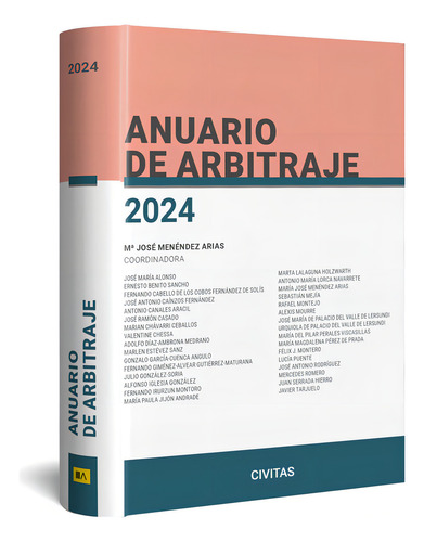 Anuario De Arbitraje 2024, De Mª Jose Menendez Arias. Editorial Civitas, Tapa Blanda En Español, 2024