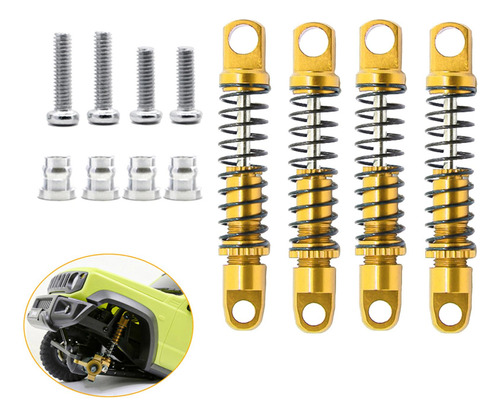 4 Unids/set Amortiguador De Resorte Ajustable Para Dorado