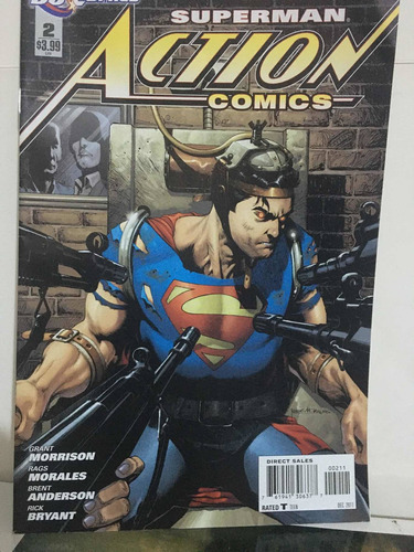 Comic Supermán En Inglés Dc Comic Actions