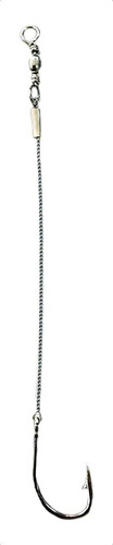 Anzol 12147 Ms N°6/0 Encastoado 8cm C/girador 5pç Aprazível