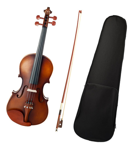 Caja De Violín Acústico 4/4 Tamaño Puente De Azufaifo