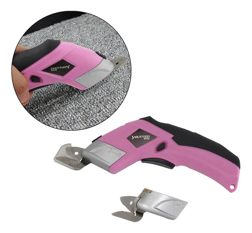 Tijeras Eléctricas Para Cortar Tela, Herramienta Rosa Rosa