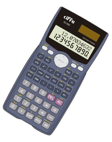 Calculadora Cientifica Cifra Sc-950/ 242 Funciones 12digitos