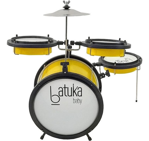 Bateria Baby Batuka Amarela Luen