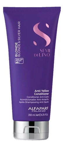 Alfaparf Acondicionador Anti Yellow Matizador Violeta 200 Ml