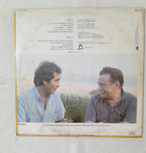 Disco Vinilo Joan Manuel Serrat El Sur También Existe (Usado)