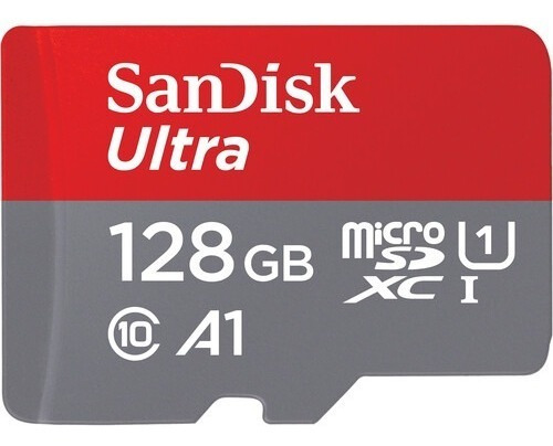 Imagem 2 de 4 de Cartão Memória Sandisk Micro Sd Xc 128gb Ultra 120mb/s Uhs-i