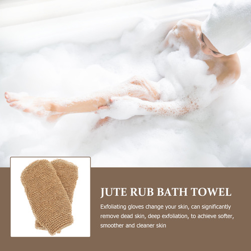 Guantes De Baño Domésticos, 2 Unidades, Toallas De Baño, Yut