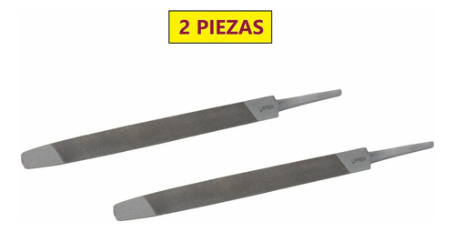 Lima Triangular Urrea® De 8'' Para Uso Pesado (2 Piezas)