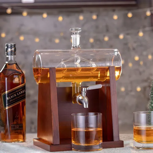 Decantador Jillmo, Juego De Decantadores De Whisky De 1250 M