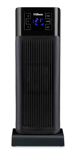 Liliana TF150 color negro calefactor torre con forzador controlhot
