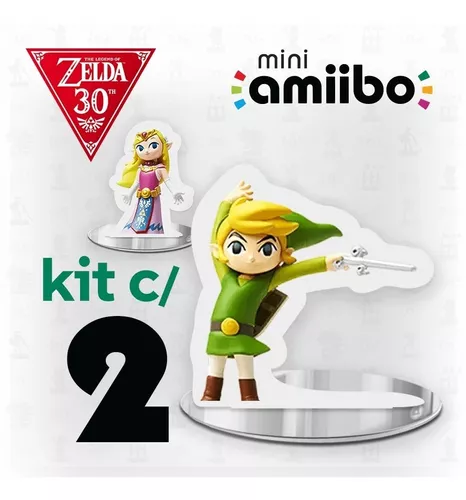 Legend of Zelda Wind Waker Amiibo 2 Pack Toon Link 30th Anniversary Switch