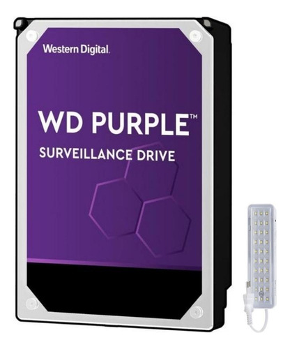 Disco Rígido Wd Purple Hd 6tb Para Cftv Wd60purz Intelbras