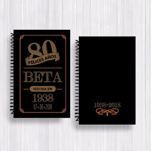 Imagen 1 de 1 de 50 Libretas De Cumpleaños Personalizadas Envío Gratis