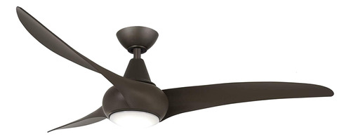 Ventilador De Techo Minka-aire F844-wh Con Movimiento Ligero