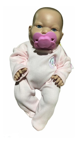 Muñeca Bebe Bobote Gestitos Reales Con Chupete - (128) Nina