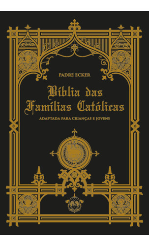 Livro Bíblia Das Famílias Católicas : Adaptada Para Crianças E Jovens - Padre Thiago Ecker