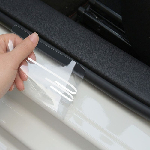 Pegatina Cubre Socalos Pisaderas Vinilo Transparente Geely