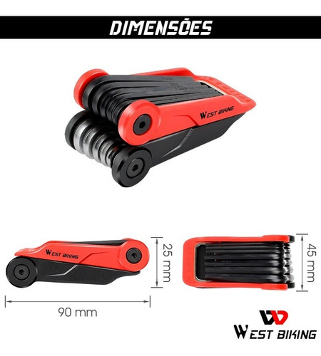 Imagem 3 de 8 de Kit Ferramentas Bike Ciclimo Canivete Bicicleta Ciclismo Top