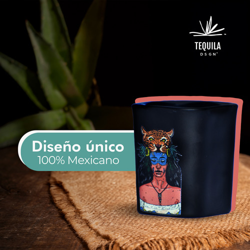Vaso Tequilero 2 Oz Tequila Shot Diseño 100% Mexicano