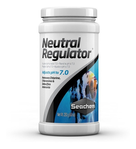 Imagen 1 de 7 de Seachem Neutral Regulator 250g Regulador Ph Acuario