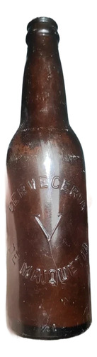 Botella Cervecería Maiquetia 1/3 Año 1912 Colección 