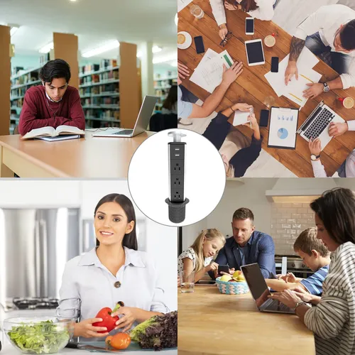 Multifuncion Toma De Corriente Torre Para Mesa Us Plug De