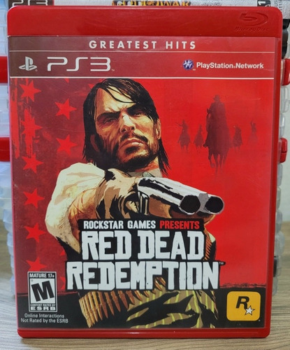 Red Dead Redemption + Mapa, Jogo Original Ps3 Mídia Física (Usado)