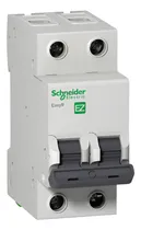 Comprar Interruptor Automático Bipolar Easy9 2p 2x20a Curva C 6ka