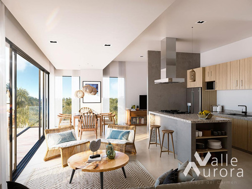 Departamento En Venta En Playa Del Carmen, Valle Aurora, Penthouse 3 Recamaras