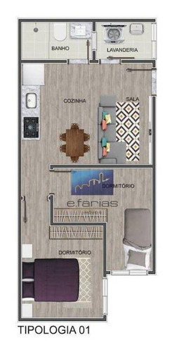 Imagem 17 de 17 de Studio Com 3 Dormitórios À Venda, 60 M² Por R$ 249.000,00 - Cidade Patriarca - São Paulo/sp - St0442