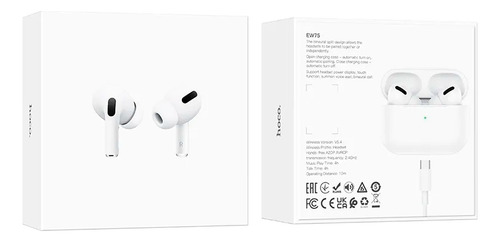 Audífonos Bluetooth In Ear Hoco Ew75 Blanco