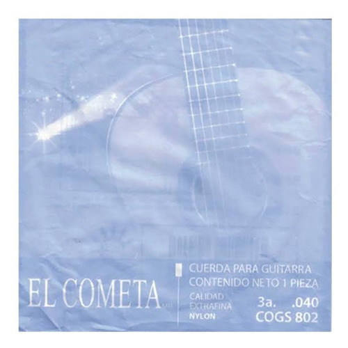 Cuerda De Nylon Con Borla Para Guitarra No.813 6a