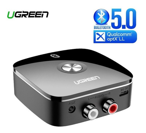 Imagen 2 de 9 de Receptor De Audio Bluetooth V5 Ugreen + Cable 2rca