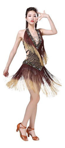 Vestido De Baile De Samba For Mujer, Vestido De Salsa De Le