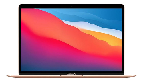 Macbook Air Apple Chip M1 8 Gb Ssd 256 Gold Mgnd3ll A Ingles