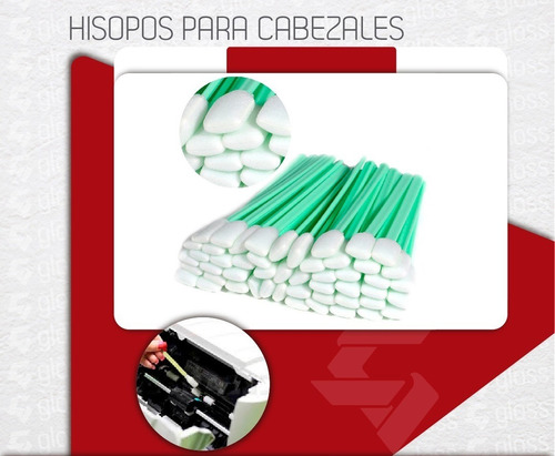 Hisopos Para Limpieza De Cabezales