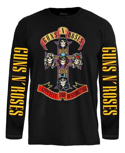 Blusa de frio best sale guns n roses