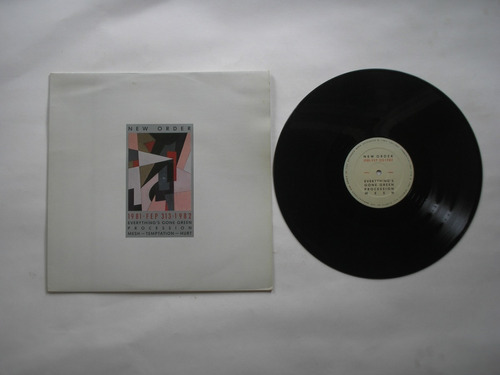 Lp Vinilo New Order 1981 Fep 1982 Edición Usa 1982