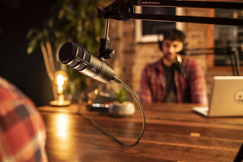 Microfono De Podcast Dinamico Hipercardioide At2040 De Au...