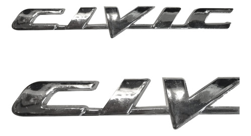 Emblema Letras Honda Civic 2007 Cromo