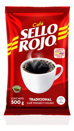 Café Sello Rojo Fuerte X 500 Gr